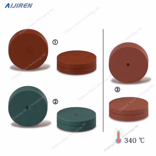 Aijiren High Temperature Resistant Green Gc Inlet Septa