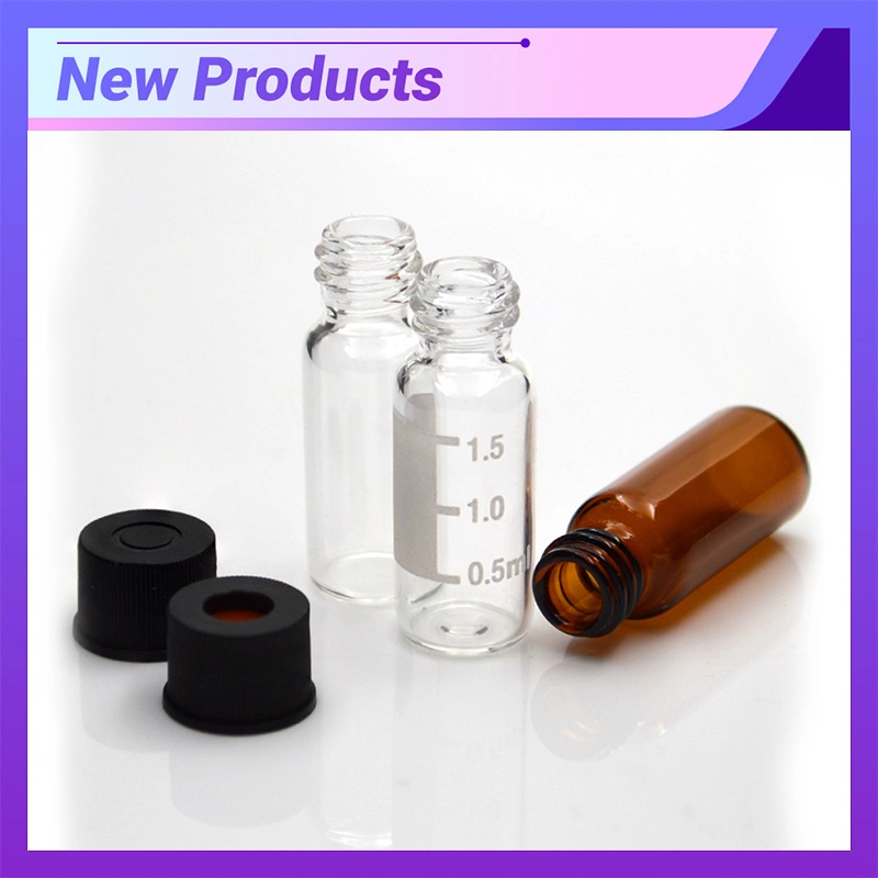 Sample Customization Aijiren 8-425 Screw Cap Glass HPLC Vials for Metrohm System