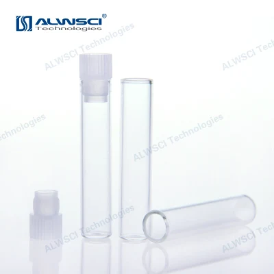 Flaconcino con custodia in vetro trasparente Alwsci da 1 ml con tappo 8 x 40 mm