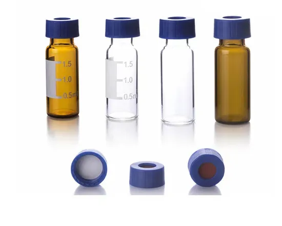 Tappo a crimpare in alluminio da 20 mm e setti in PTFE naturale/silicone bianco per fiale a crimpare per spazio di testa GC da 6 ml